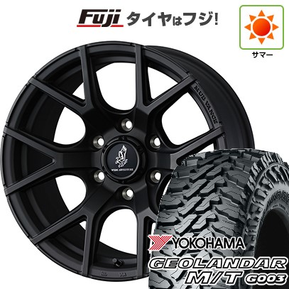 【新品国産車用 6穴139.7車】 夏タイヤ ホイール4本セット 275/65R18 ヨコハマ ジオランダー M/T G003 WEDS ウェッズアドベンチャー マッドヴァンス SD 18インチ