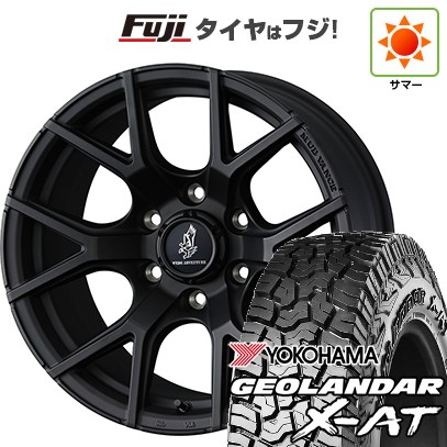 新品国産車用 6穴139.7車 夏タイヤ ホイール4本セット 275/65R18 ヨコハマ ジオランダー X-AT G016 WEDS ウェッズアドベンチャー マッドヴァンス SD 18インチ