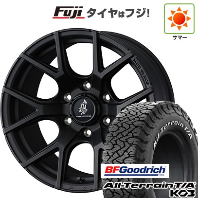 オールテレーン 新品国産車用 5穴114.3車 夏タイヤ ホイール4本セット 