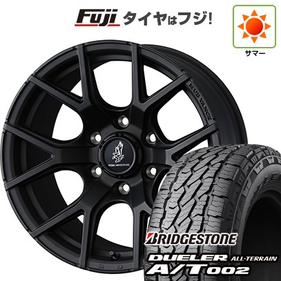 新品国産車用 6穴139.7車 夏タイヤ ホイール4本セット 285/60R18 ブリヂストン デューラー A/T002 RBL WEDS ウェッズアドベンチャー マッドヴァンス SD 18インチ