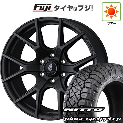 ニットータイヤ - 【はち切れる引き請ける付き添い人】【新品】プラド 夏タイア 車輪4本仕掛ける 275/55R20 NITTO リッジグラップラー WEDS ウェッズ冒険 マッドヴァンス SD 20in 自動車-夏タイヤ、ホイールセット-車、バイク、自転車