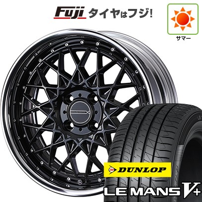 LE MANS 【新品国産車用 4穴100車】 夏タイヤ ホイール4本セット 185 