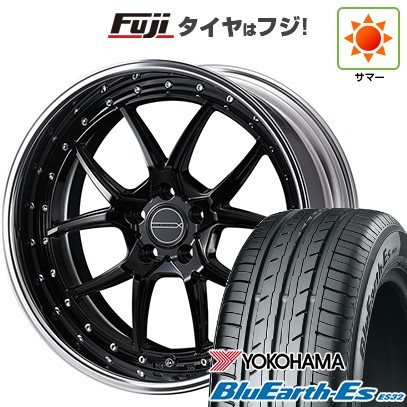 【新品国産車用 5穴100車】 夏タイヤ ホイール4本セット 225/40R18 ヨコハマ ブルーアース ES32 WEDS ウェッズ マーベリック 1705S 18インチ