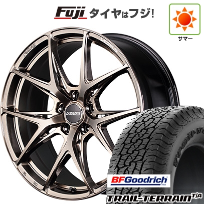 AZENIS - 【新品国産車用 5穴114.3車】 夏タイア 車輪4本仕掛ける 225/55R18 BF好ましい金持ち トレールテレーンT/A ORBL RAYS レイズ ベルサス CC VV21S (XIJ) 18in タイヤ、ホイール-車、バイク、自転車