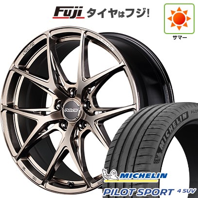 【新品】レクサスNX 2021/11- 夏タイヤ ホイール4本セット 235/50R20 パイロット スポーツ4 SUV RAYS ベルサス クラフトコレクション VV21S (XIJ) 20インチ