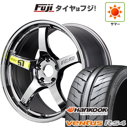 【新品】シビック タイプR(FL5) | 夏タイヤ ホイール4本セット | 265/35R18 | ヴェンタス R-S4 Z232 | RAYS 57CR LIMITED (RB) | 9.5J 18インチ
