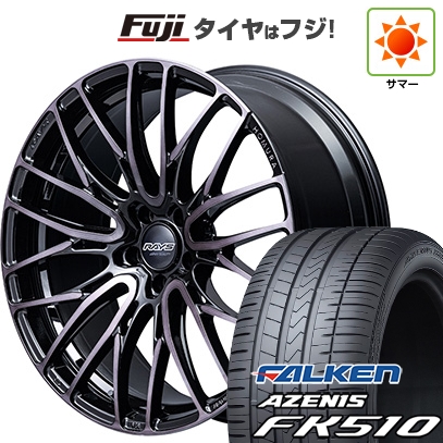 【新品国産車用 5穴114.3車】 夏タイア 車輪4本仕掛ける 235/60R18 ファルケン アゼニス FK510 SUV RAYS レイズ ホムラ 2X10BD BLACK CLEAR EDITION 18in 車、バイク、自転車-自動車