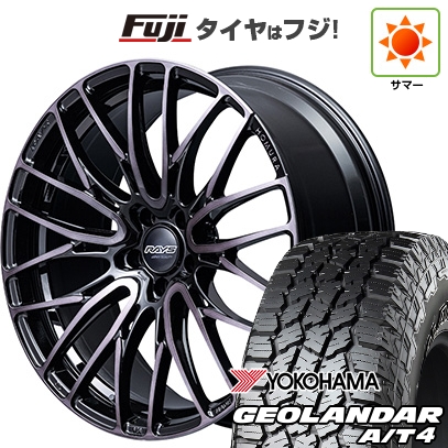 【新品国産車用5穴114.3】 | 夏タイヤ ホイール4本セット | 225/60R18 | ジオランダー A/T4 G018 RBL | ホムラ 2X10BD BLACK CLEAR EDITION 18インチ