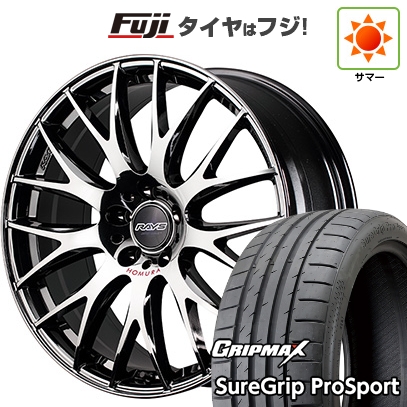 【新品国産車用5穴100】 | 夏タイヤ ホイール4本セット | 245/45R19 | Sure Grip PRO SPORT BSW | ホムラ 2X9Plus JET BLACK EDITION IV 19インチ