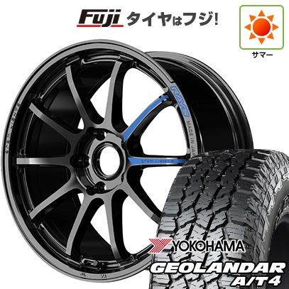 【新品国産車用5穴100】 | 夏タイヤ ホイール4本セット | 225/55R18 | ジオランダー A/T4 G018 RBL | RAYS 57NR SPEC-M 18インチ