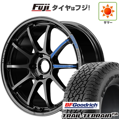 【新品国産車用 5穴114.3車】 夏タイヤ ホイール4本セット 235/60R18 BFグッドリッチ トレールテレーンT/A ORBL RAYS レイズ グラムライツ 57NR SPEC-M 18インチ