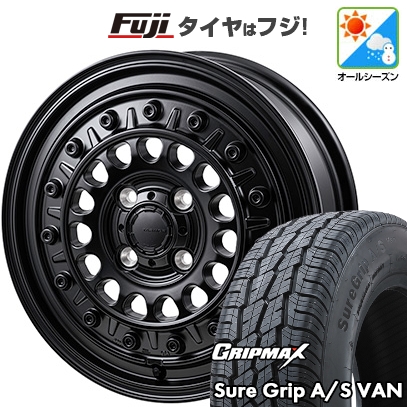 グリップマックス - 労働者階級ボックス席(160系) | オール時期タイア 車輪4本仕掛ける | 155R14C 88/86T | Sure Grip AS Van(2024年製) | モンツァ HI-BLOCK ターマー 14in タイヤ、ホイール-オールシーズンタイヤ、ホイールセット-自動車