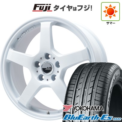 BluEarth - 【新品 軽自動車】ソリオ ハスラー 夏タイア 銀輪4本仕掛ける 165/70R14 ヨコハマ 青味地べた ES32 レアマイスター LM運動競技LM-05R 14in タイヤ、ホイール-自動車
