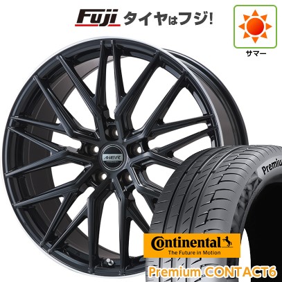 【新品】40系アルファード/ヴェルファイア用 夏タイヤ ホイール4本セット 245/40R21 プレミアムコンタクト6(特価限定) MER XMESH 21インチ