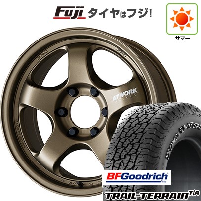 【新品国産車用 6穴139.7車】 夏タイヤ ホイール4本セット 275/65R18 BFグッドリッチ トレールテレーンT/A ORWL WORK ワーク マイスター S1 1P SUV 18インチ