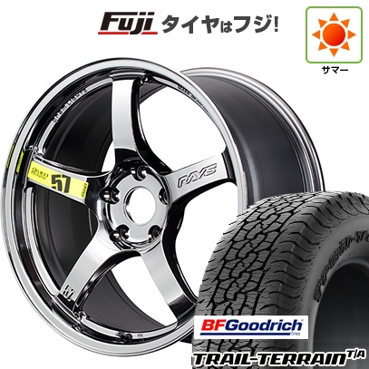 【新品国産車用 5穴114.3車】 夏タイヤ ホイール4本セット 235/60R18 BFグッドリッチ トレールテレーンT/A ORBL RAYS グラムライツ 57CR LIMITED (RB) 18インチ