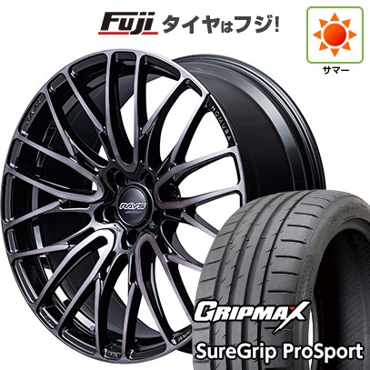 グリップマックス - 新品 40系アルファード | 夏タイア 銀輪4本仕かける | 245/40R21 | PRO SPORT BSW(2024年製) | ホムラ 2X10BD BLACK CLEAR EDITION | 21in