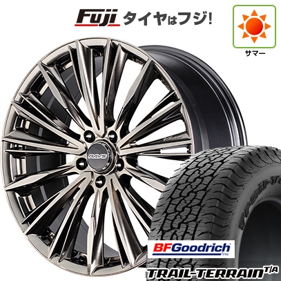 新品国産車用 5穴114.3車 夏タイヤ ホイール4本セット 225/55R18 BFグッドリッチ トレールテレーンT/A ORBL RAYS ベルサス CC ヴォウジェ LIMITED (GG) 18インチ