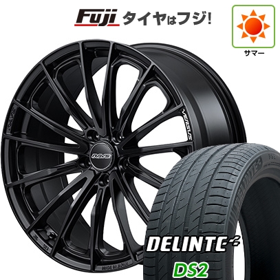 DELINTE - 【新品国産車用5穴114.3】 | 夏タイア 車輪4本仕掛ける | 245/40R20 | デリンテ DS2(押さえる) | RAYS レイズ ベルサス ヴォウジェ SE | 8.5J 20in 車、バイク、自転車-夏タイヤ、ホイールセット-自動車