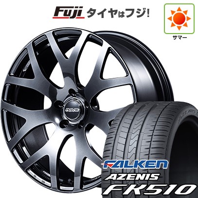AZENIS 【新品国産車用 5穴114.3車】 夏タイヤ ホイール4本セット 215 