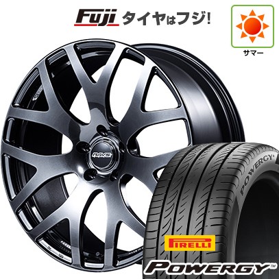 【新品国産車用 5穴114.3車】 夏タイヤ ホイール4本セット 225/45R18 ピレリ パワジー RAYS レイズ VMF S-01 18インチ