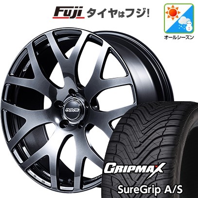 新品国産車用 5穴114.3車 オールシーズンタイヤ ホイール4本セット 225/45R18 GRIP MAX シュアグリップ オールシーズン(限定) RAYS レイズ VMF S-01 18インチ