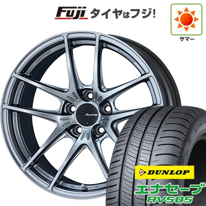 【新品国産車用 5穴114.3車】 夏タイヤ ホイール4本セット 225/50R18 ダンロップ エナセーブ RV505 ENKEI エンケイ NVR5 18インチ