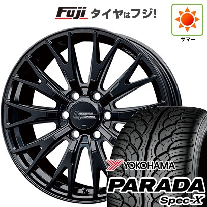 【新品】ランクル300 夏タイヤ ホイール4本セット 275/55R20 YOKOHAMAPARADA Spec-X シュティッヒ レグザスフォージド FS-02 トヨタ・レクサス用 20インチ
