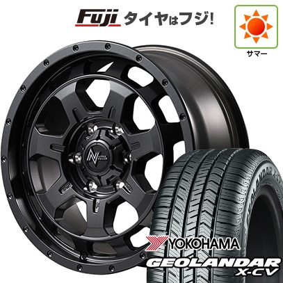 新品 ランクル250 夏タイヤ ホイール4本セット 265/70R18 ヨコハマ ジオランダー X-CV G057 MID WHEELS NITRO POWER M7 ファランクス 8J 18インチ
