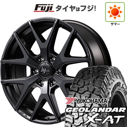 【新品国産車用 6穴139.7車】 夏タイヤ ホイール4本セット 285/70R17 ヨコハマ ジオランダー X-AT G016 MID WHEELS NITRO POWER M62 トマホーク 17インチ
