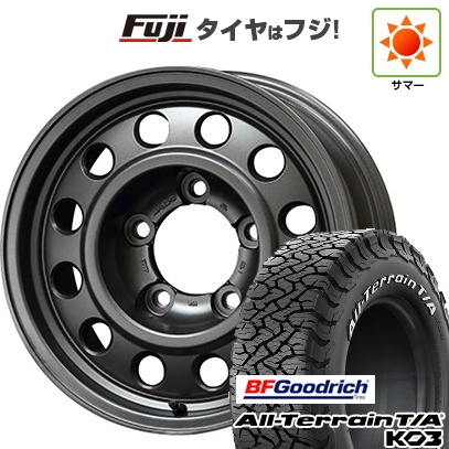 【新品】ランクル70(GDJ76W) 夏タイヤ ホイール4本セット 285/75R16 BFグッドリッチ オールテレーンT/A KO3 RWL ジャオス トライブ 16インチ