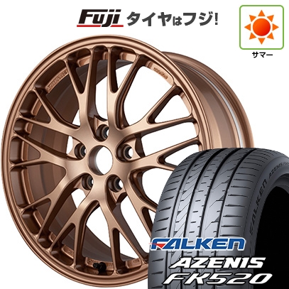 【新品国産車用5穴100】 | 夏タイヤ ホイール4本セット | 225/40R18 | ファルケン アゼニス FK520L | ブリヂストン ポテンザ RW007 | 8.5J 18インチ