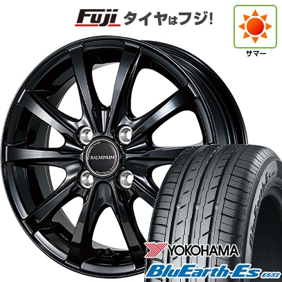 【新品国産車用4穴100】 | 夏タイヤ ホイール4本セット | 185/70R14 | ヨコハマ ブルーアース ES32 | ブリヂストン バルミナ LS10 | 5.5J 14インチ