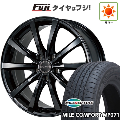 【新品国産車用5穴114.3】 | 夏タイヤ ホイール4本セット | 205/65R15 | ミレバー ミレコンフォート MP071(限定) | ブリヂストン バルミナ LS10 | 6J 15インチ