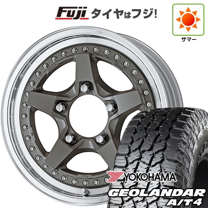 【新品】ジムニーシエラ/ジムニーノマド 夏タイヤ ホイール4本セット 225/70R16 ジオランダー A/T4 G018 RBL WORK ワーク クラッグ ガルバトレ2 6J 16インチ