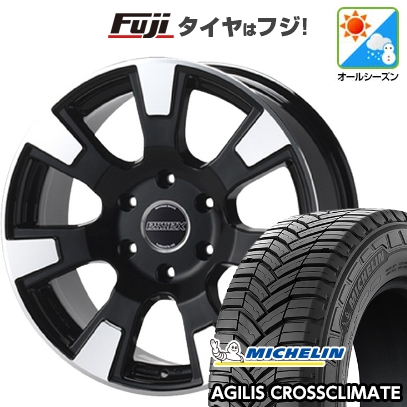 【新品】ハイエース200系 オールシーズンタイヤ ホイール4本セット 215/65R16 109/107T ミシュラン アジリス クロスクライメート エセックス ES-16 16インチ