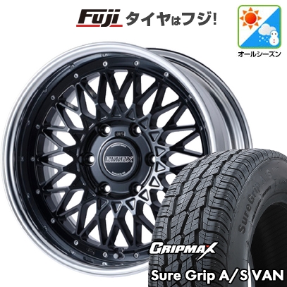 【新品】ハイエース200系 オールシーズンタイヤ ホイール4本セット 215/60R17 109/107H シュアグリップ オールシーズン Van(限定) エセックス ENCM 2P 17インチ