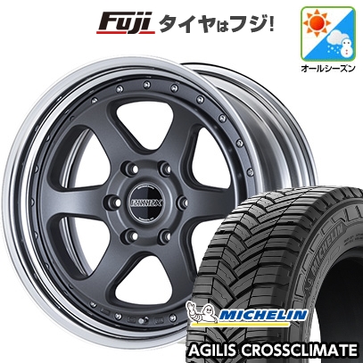 CROSSCLIMATE 【新品】ハイエース200系 オールシーズンタイヤ ホイール 