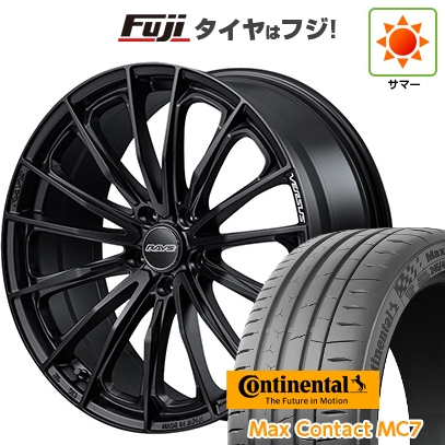 MaxContact - 【新品国産車用5穴114.3】 | 夏タイア 車輪4本仕掛ける | 245/35R21 | マックス連係MC7(押さえる) | RAYS レイズ ベルサス ヴォウジェ SE | 21in 自動車-車、バイク、自転車