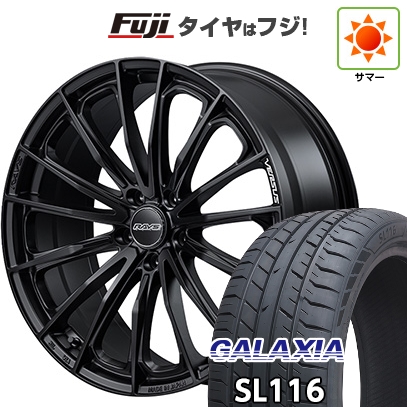 【新品国産車用5穴114.3】 | 夏タイア 車輪4本仕掛ける | 255/45R20 | ギャラクシア SL116(押さえる) | RAYS レイズ ベルサス ヴォウジェ SE | 8.5J 20in 車、バイク、自転車-夏タイヤ、ホイールセット-自動車