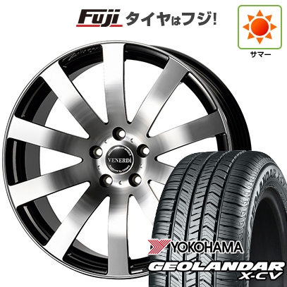 【新品国産車用5穴114.3】 | 夏タイヤ ホイール4本セット | 255/45R20 | ヨコハマ ジオランダー X-CV G057 | コスミック ヴェネルディ ツィンガー | 20インチ