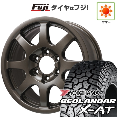 新品 ランクル300 夏タイヤ ホイール4本セット 275/65R18 ヨコハマ ジオランダー X-AT G016 RBL ENKEI ALLROAD PDT1 フジオリジナルカラー 8.5J 18インチ