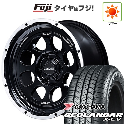 新品 ランクル250 夏タイヤ ホイール4本セット 265/70R18 ヨコハマ ジオランダー X-CV G057 RAYS レイズ A LAP-08X 9J 18インチ