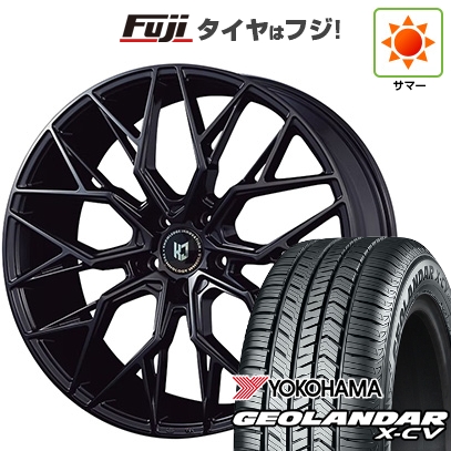 【新品国産車用5穴114.3】 | 夏タイヤ ホイール4本セット | 255/45R20 | ヨコハマ ジオランダー X-CV G057 | コーセイ レヴゲイン LM51X | 8.5J 20インチ