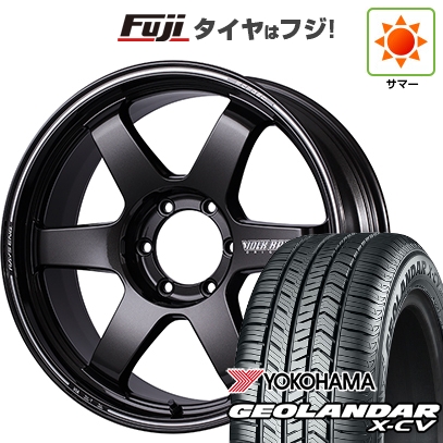 新品 ランクル250 夏タイヤ ホイール4本セット 265/70R18 ヨコハマ ジオランダー X-CV G057 RAYS レイズ ボルクレーシング TE37ULTRA ラージPCD 8J 18インチ