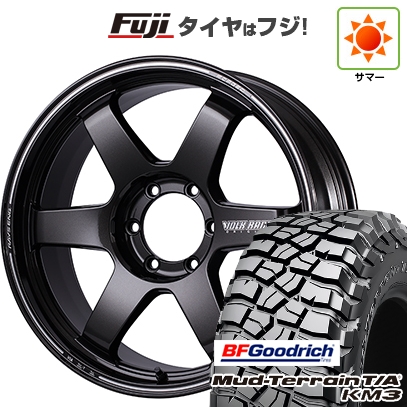【新品】ランクル300 夏タイヤ ホイール4本セット 285/65R18 BFG マッドテレーンT/A KM3 RAYS レイズ ボルクレーシング TE37ULTRA ラージPCD 18インチ