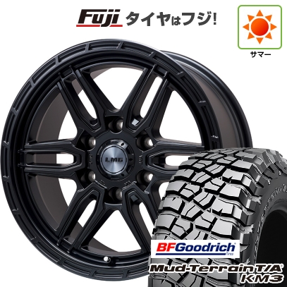 【新品】プラド/ハイラックス | サマータイヤ ホイール4本セット | 265/65R17 | BFグッドリッチ マッドテレーンT/A KM3 | LMG ベレッタ | 17インチ