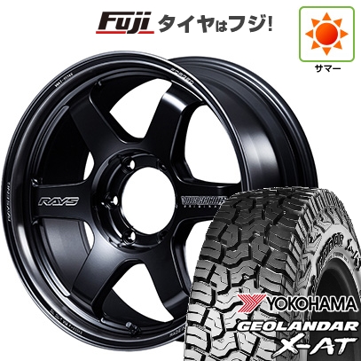 【新品】ランクル250 夏タイヤ ホイール4本セット 265/70R18 ジオランダー X-AT G016 RBL RAYS ボルクレーシング TE37ULTRA ラージPCD Black Shadow 18インチ