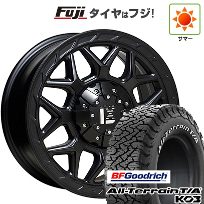 【新品】デリカD5 夏タイヤ ホイール4本セット 245/70R16 BFグッドリッチ オールテレーンT/A KO3 RWL オフビート レクセル インフェルノ 16インチ