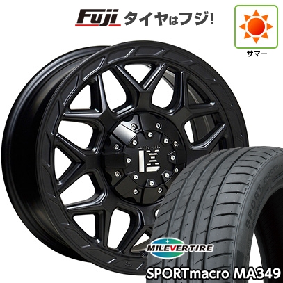 【新品国産車用5穴114.3】 | 夏タイヤ ホイール4本セット | 255/35R20 | ミレバー MA349 | オフビート レクセル インフェルノ | 9J 20インチ